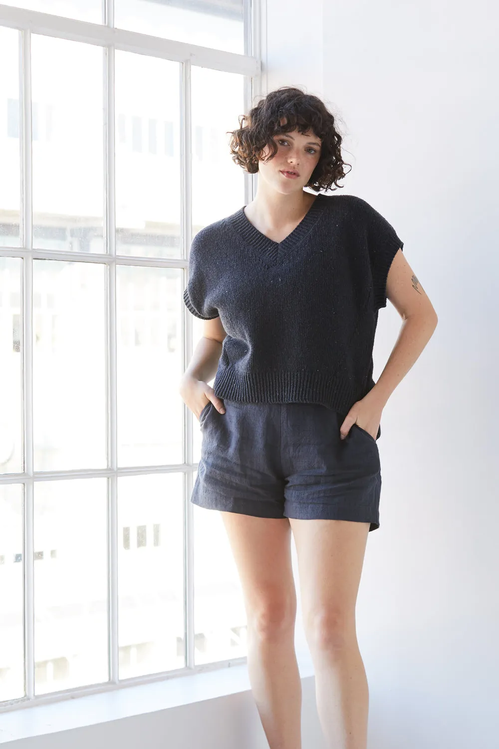 Recycled Crop Vest sold by Standard Issue product image thumbnail 3