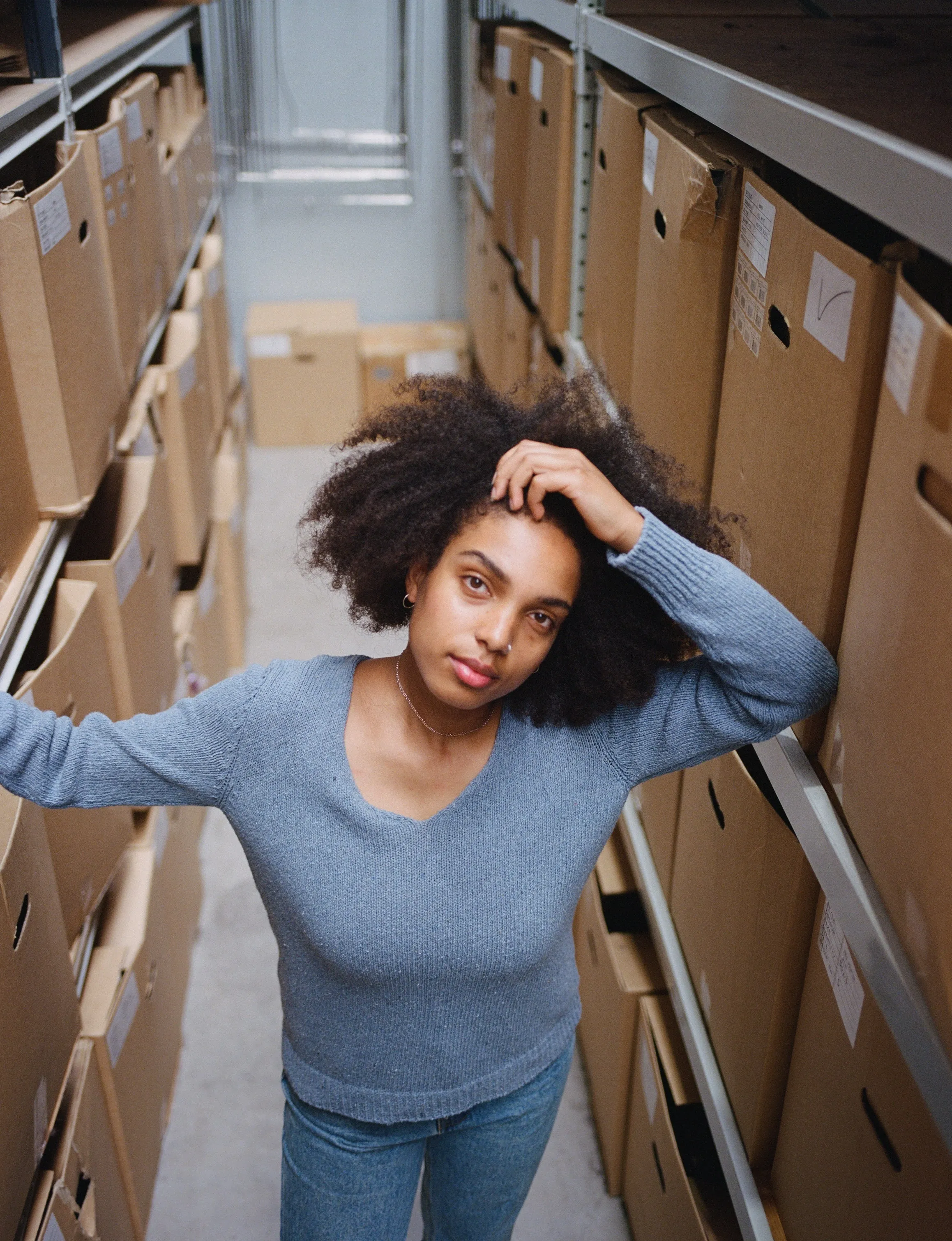 Recycled Denim V sold by Standard Issue product image thumbnail 4