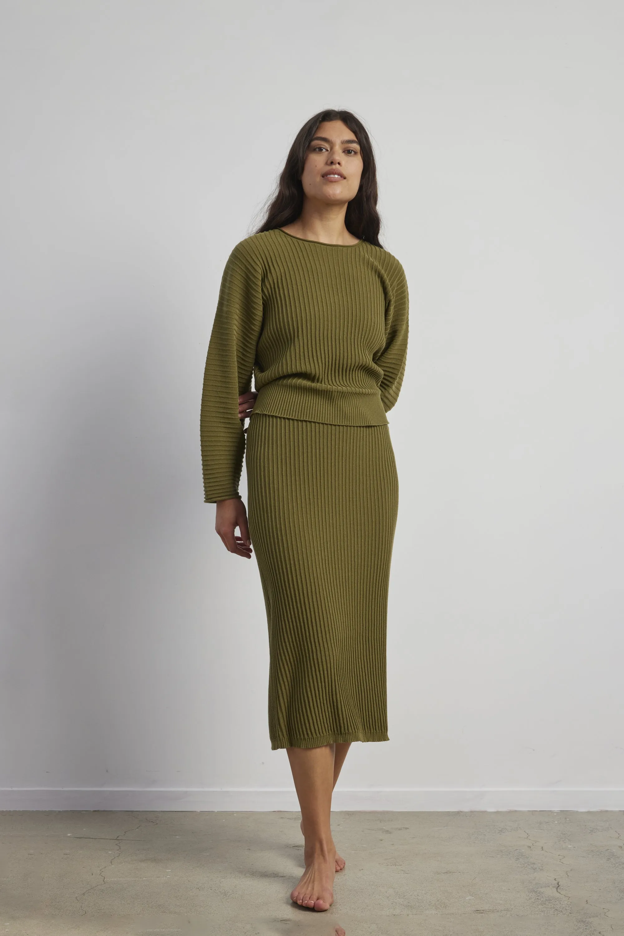 Cotton Rib to Rib Jumper sold by Standard Issue product image thumbnail 3