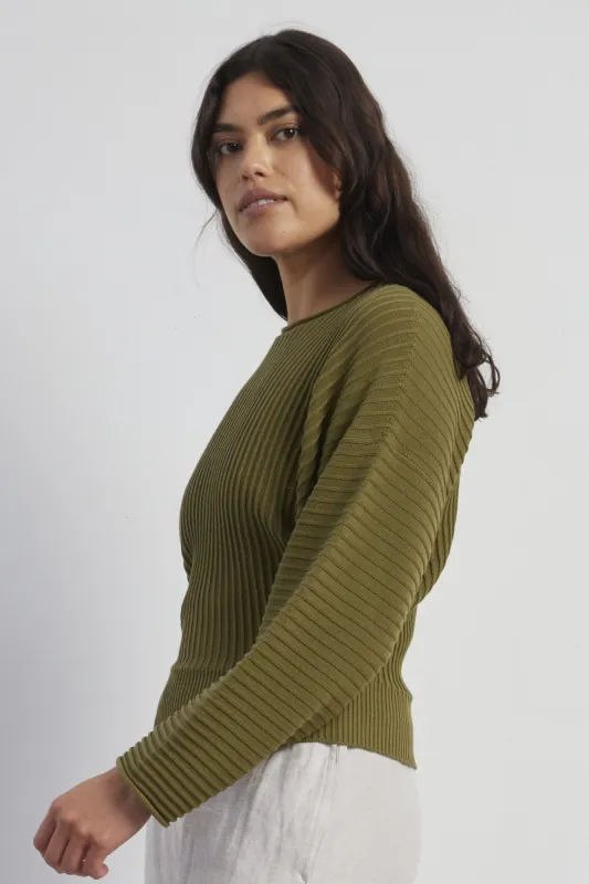 Cotton Rib to Rib Jumper sold by Standard Issue