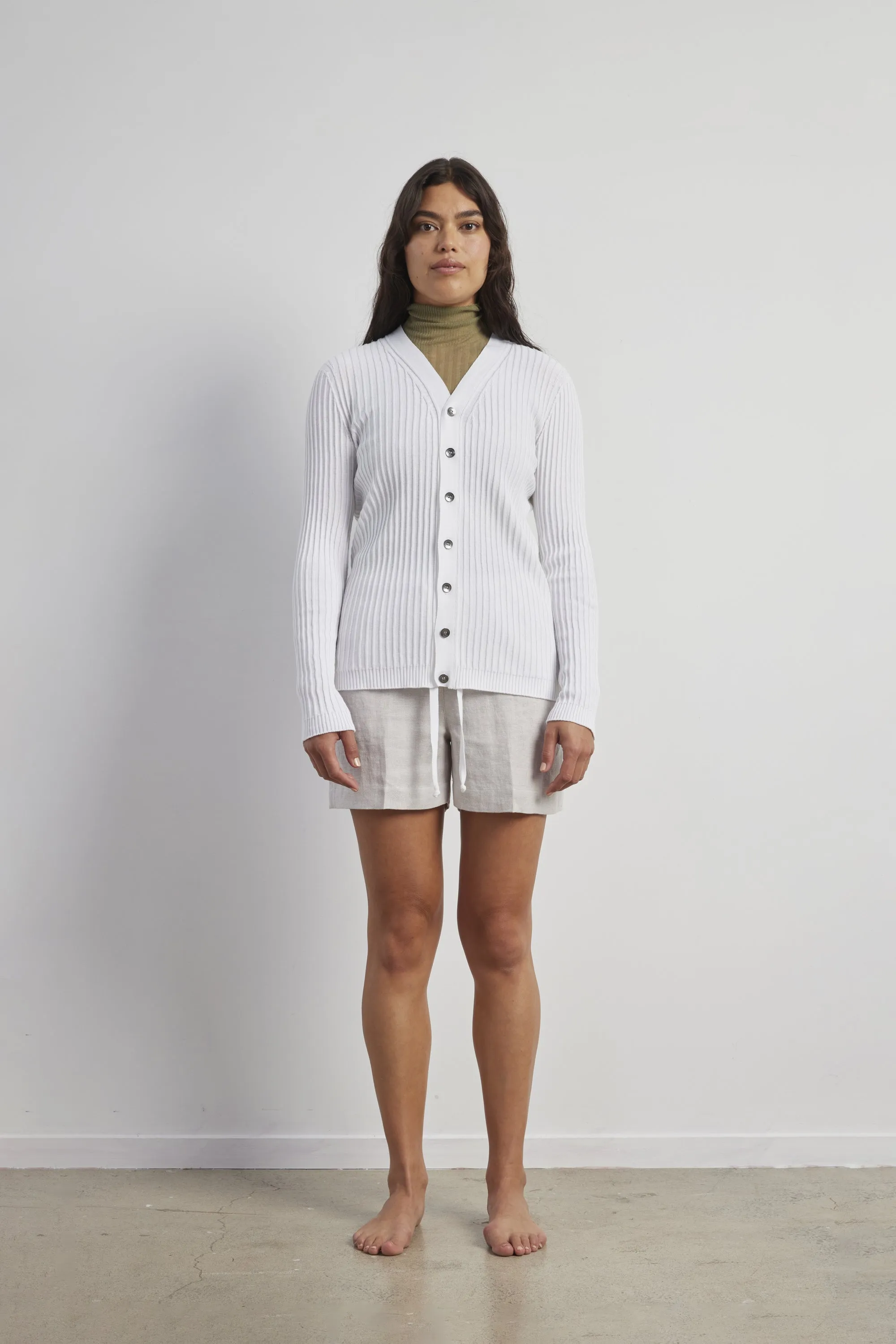 Cotton Rib to Rib Cardi sold by Standard Issue product image thumbnail 2