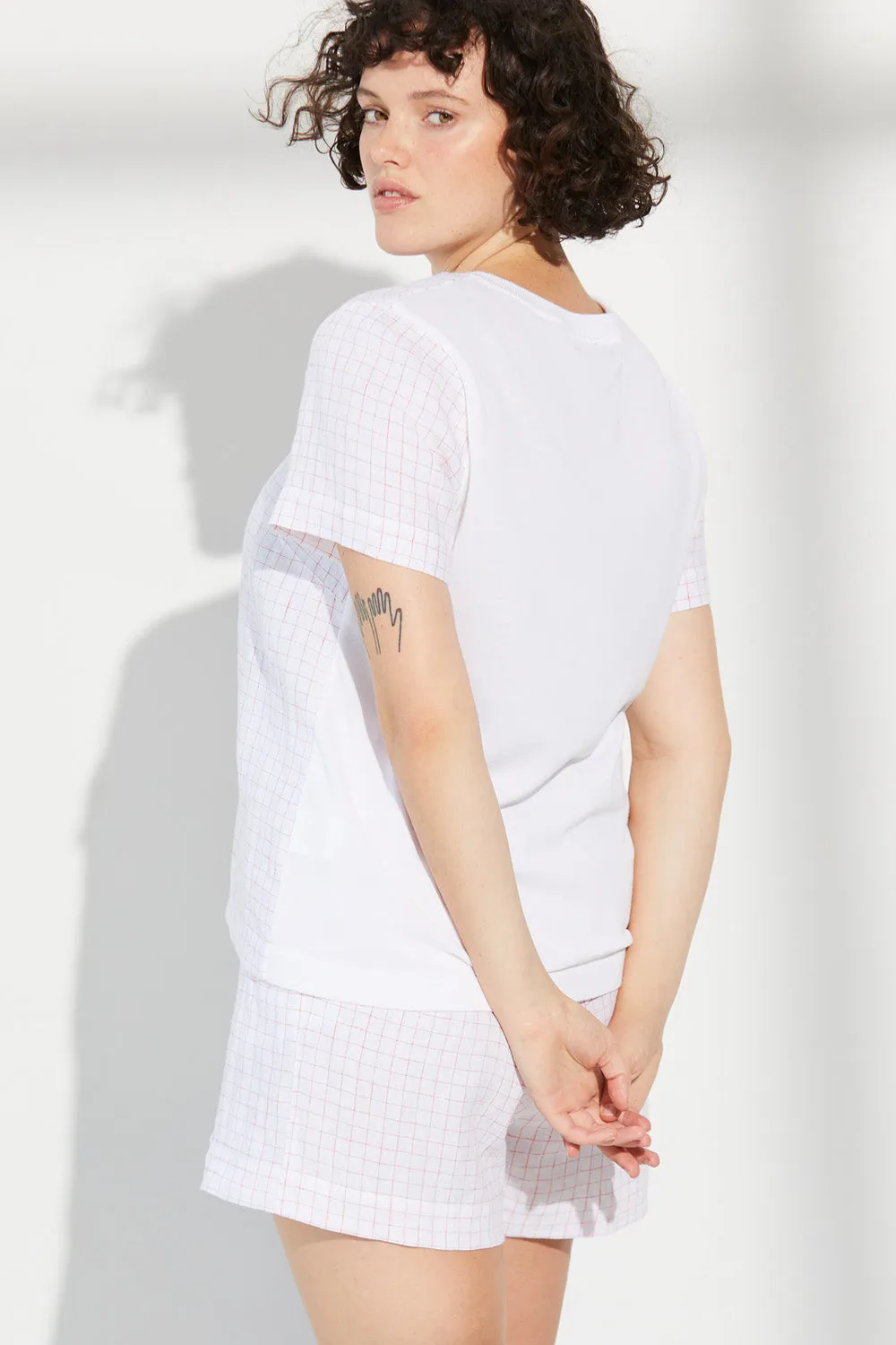 Grid Linen Short sold by Standard Issue product image thumbnail 3