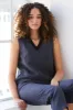 Grid Linen Top sold by Standard Issue