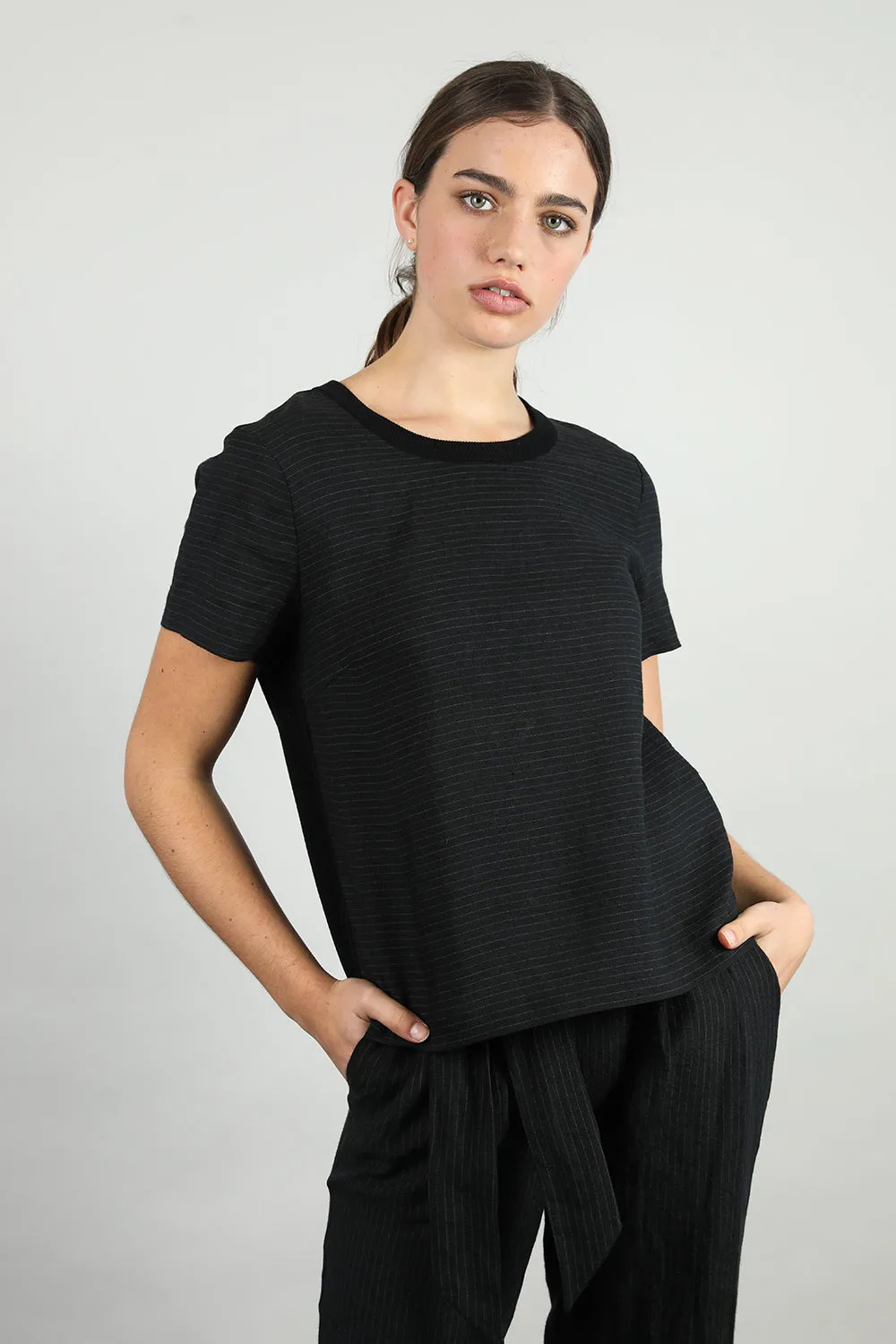 Linen Top sold by Standard Issue