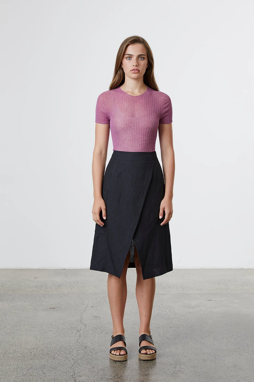Linen Skirt sold by Standard Issue product image thumbnail 4