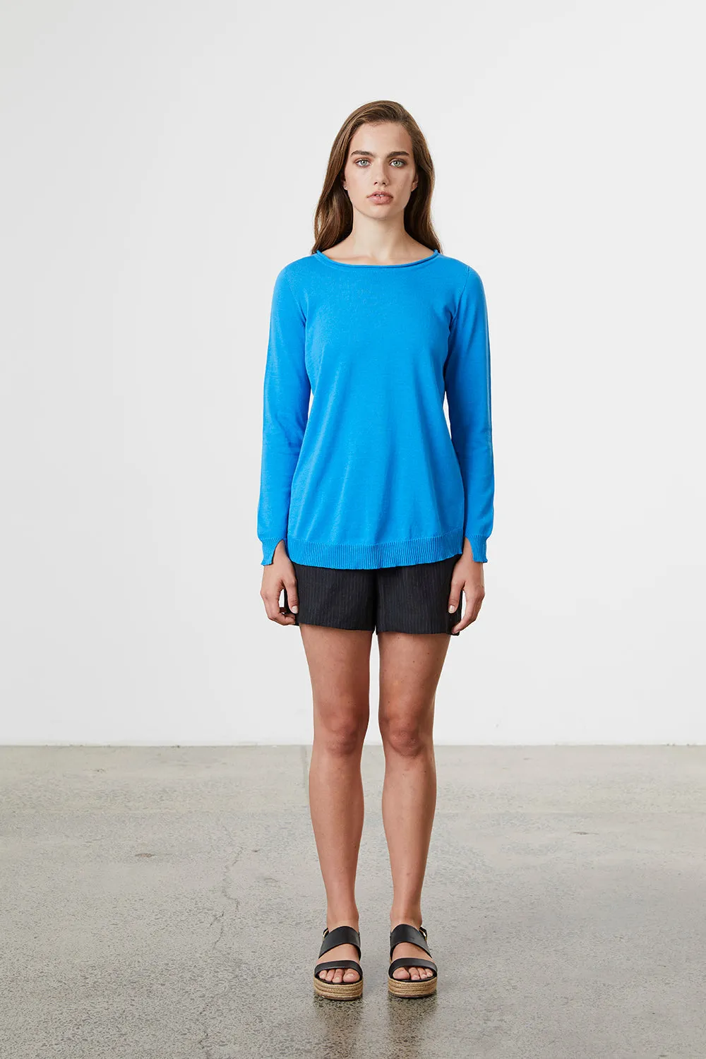 Curved Jumper sold by Standard Issue product image thumbnail 5