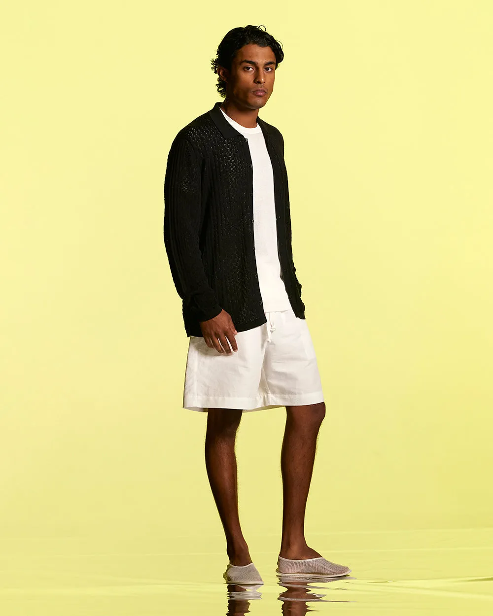 Cotton Guipure Universal Shirt sold by Standard Issue