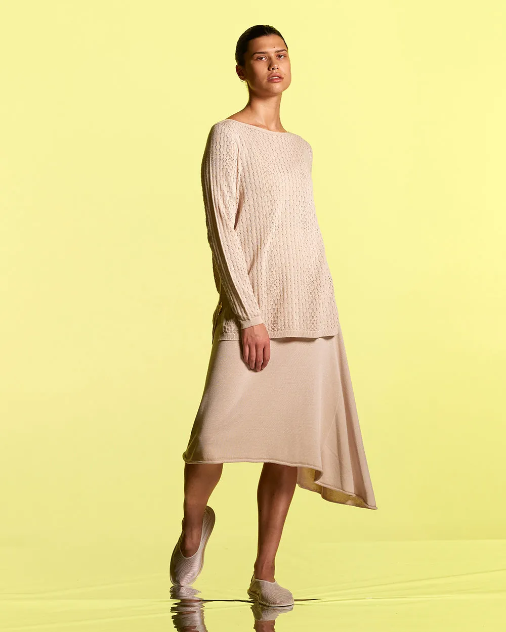 Cotton Draped Skirt sold by Standard Issue product image thumbnail 3