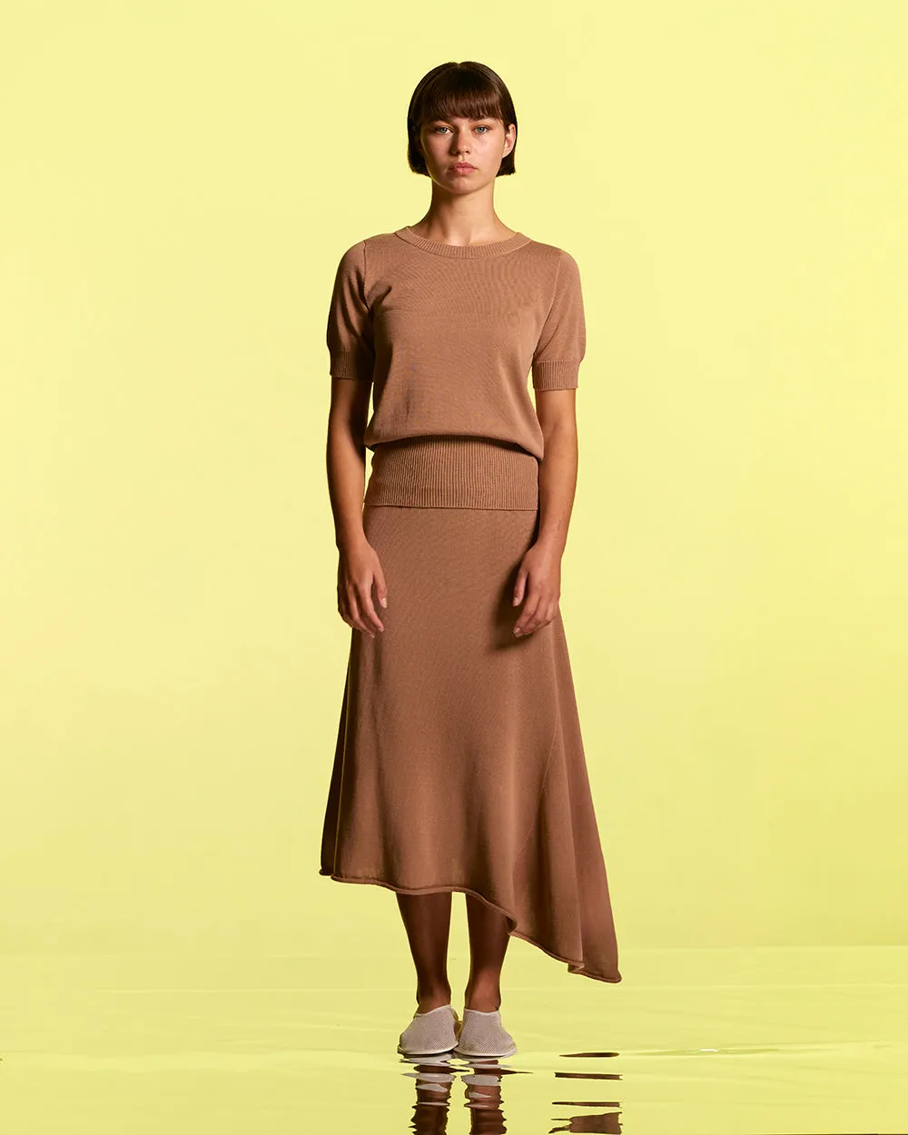 Cotton Draped Skirt sold by Standard Issue product image thumbnail 4