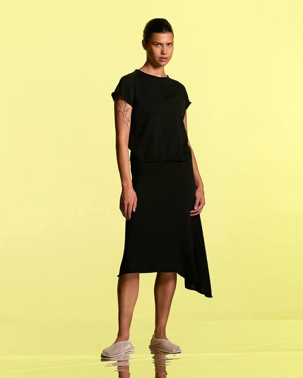 Cotton Draped Skirt sold by Standard Issue product image thumbnail 2