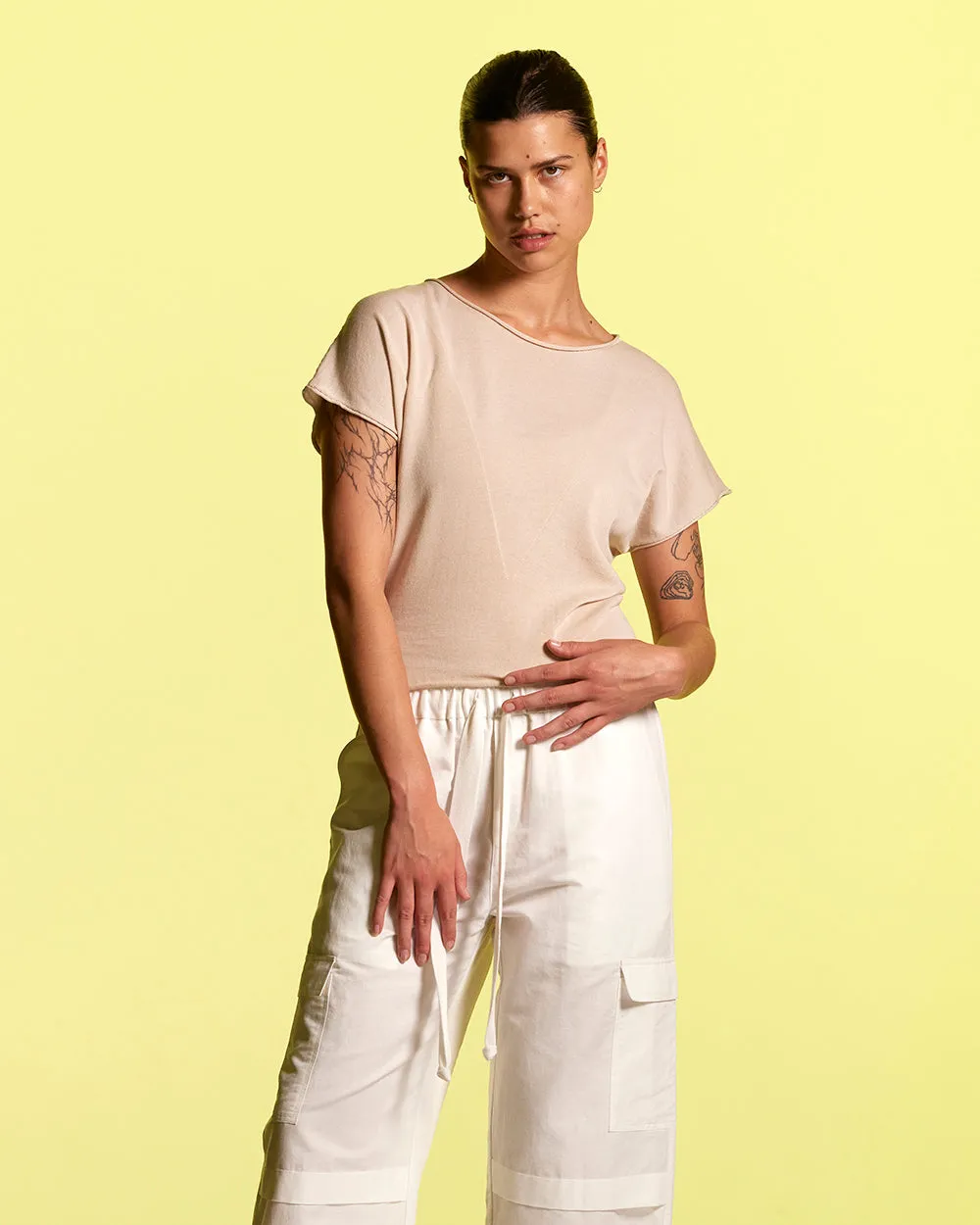 Cotton Draped Top sold by Standard Issue product image thumbnail 2