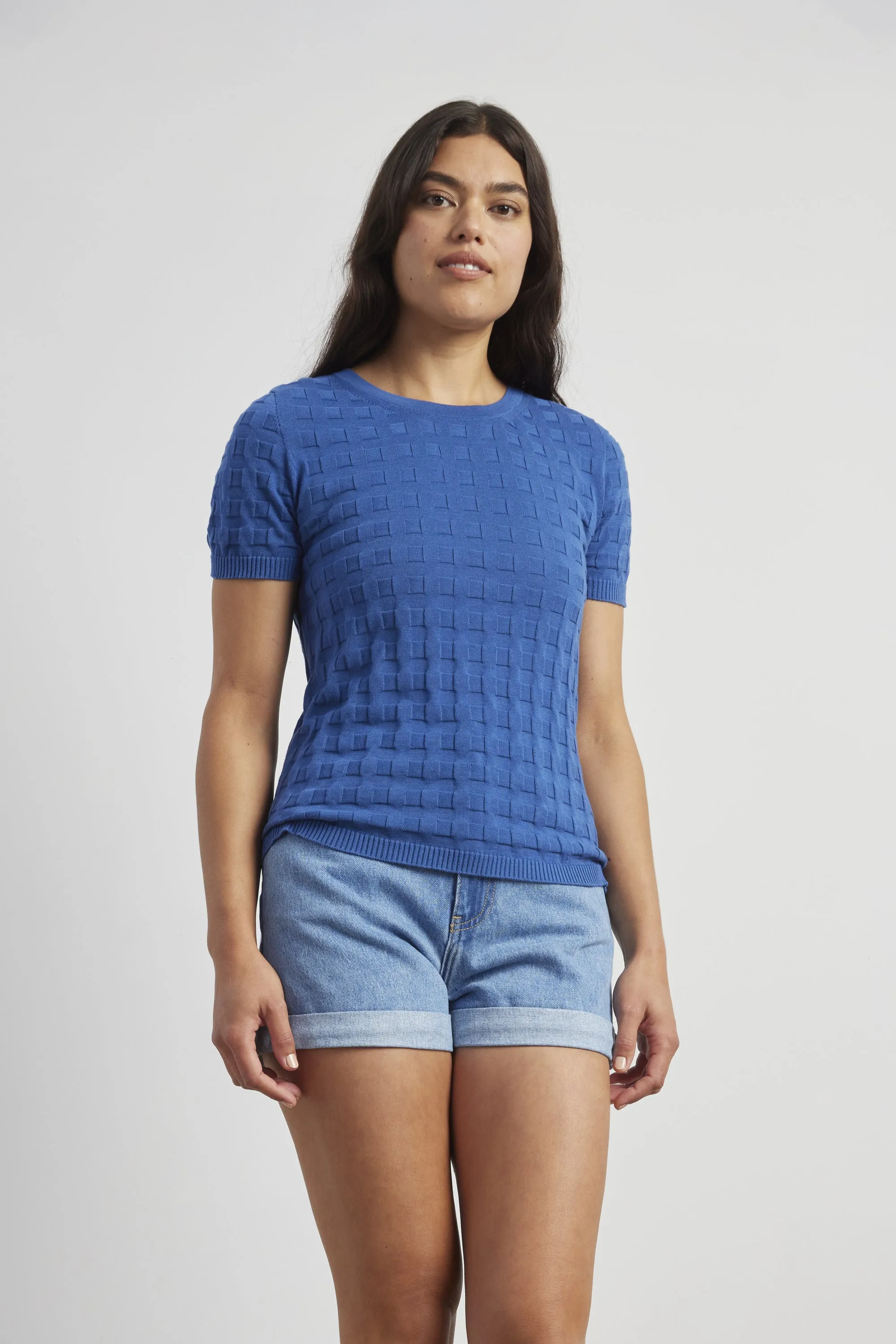 Cotton Grid Tee sold by Standard Issue product image thumbnail 5