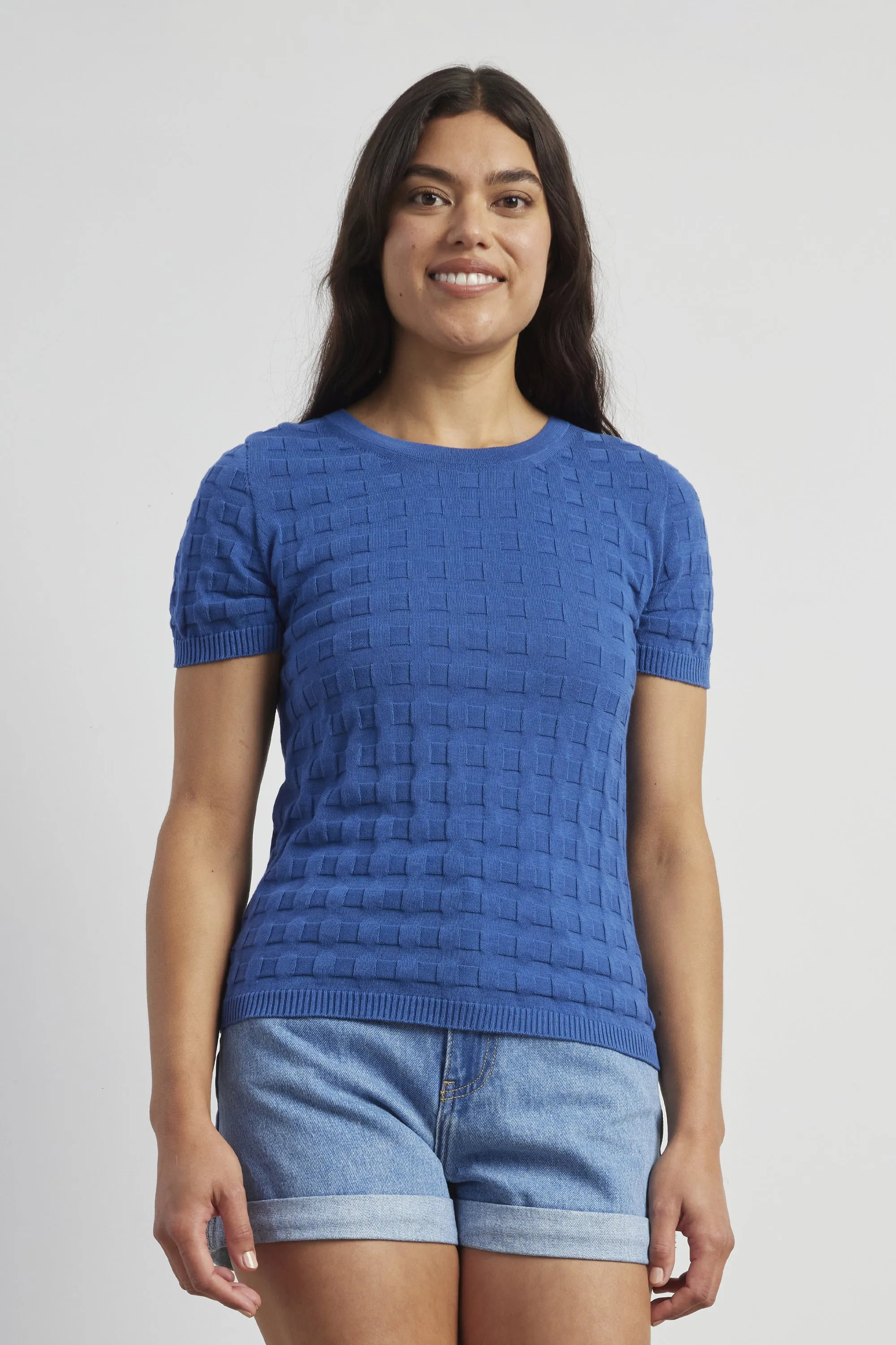 Cotton Grid Tee sold by Standard Issue product image thumbnail 4