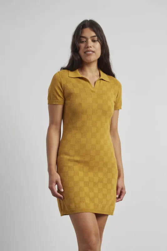 Cotton Pointelle Dress made by Standard Issue