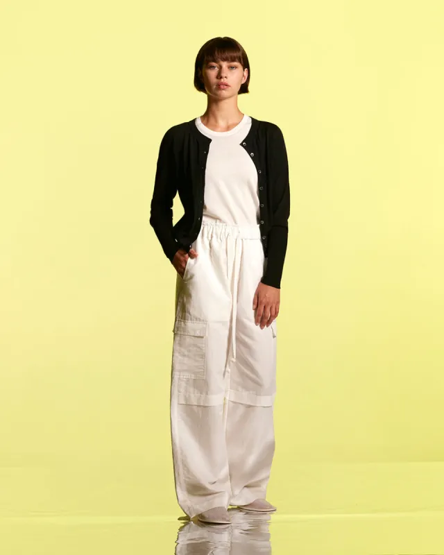 Cotton Long Rib Cardigan sold by Standard Issue