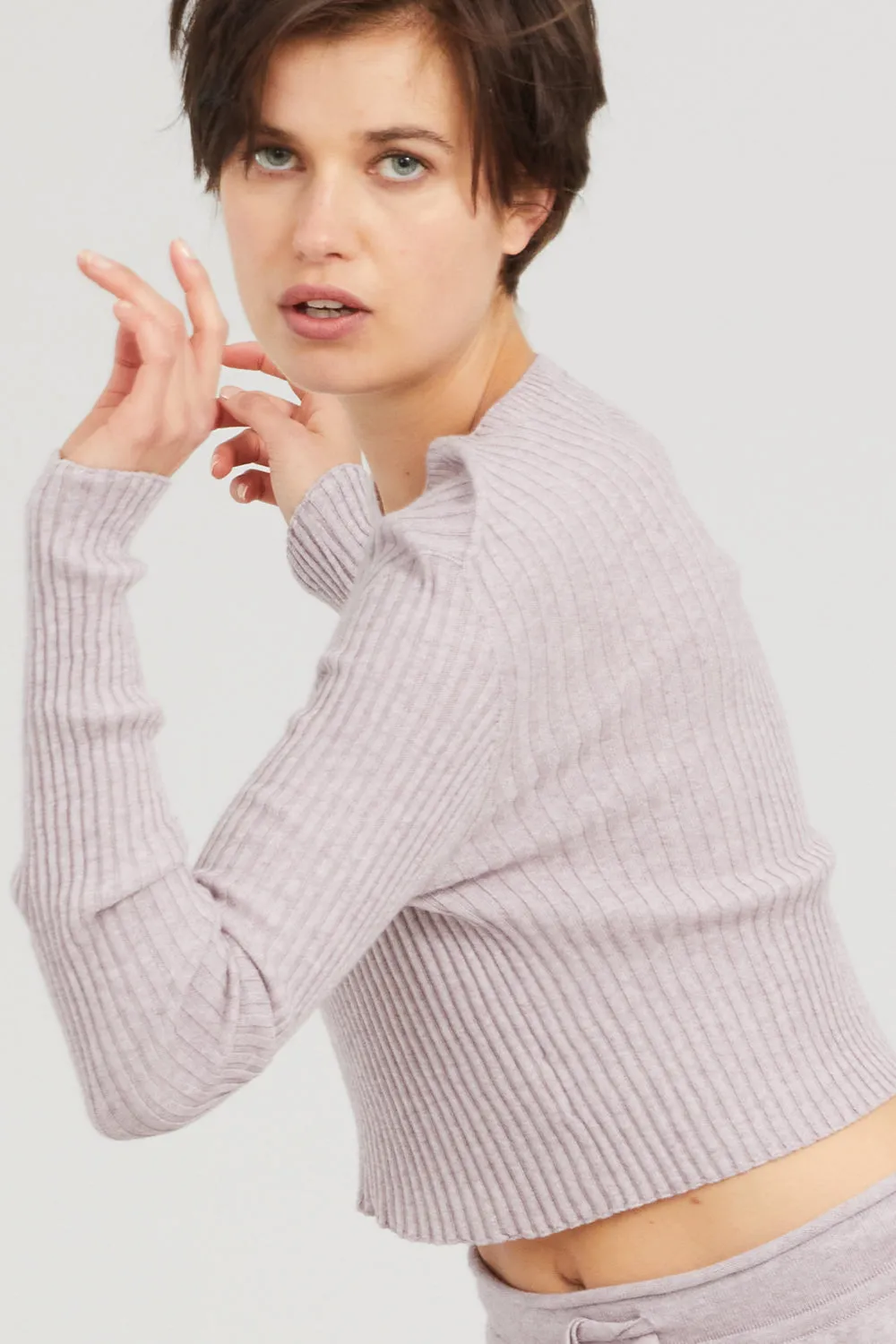 Balance Rib Crop sold by Standard Issue product image thumbnail 3