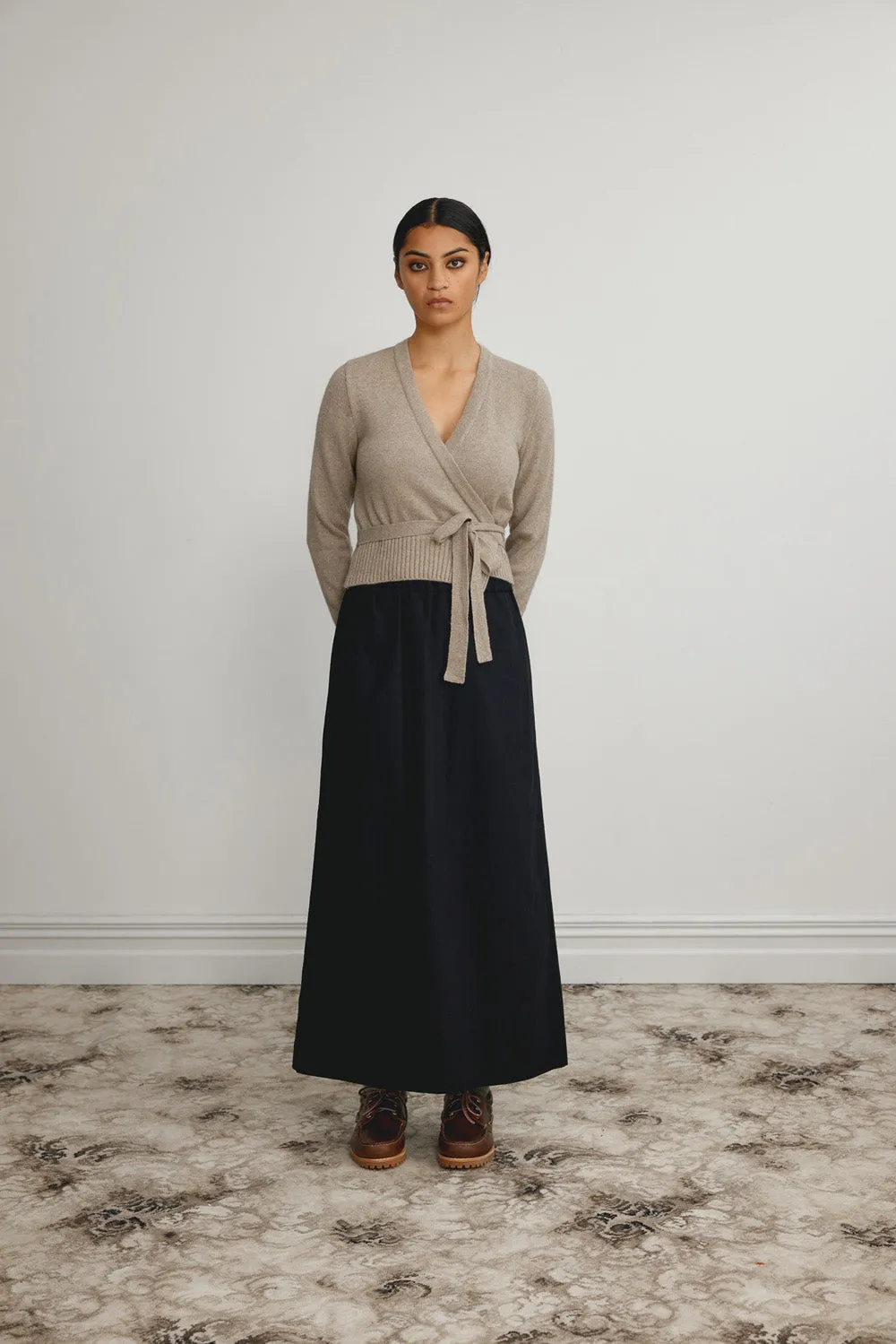 Okewa Wrap Cardigan sold by Standard Issue product image thumbnail 3