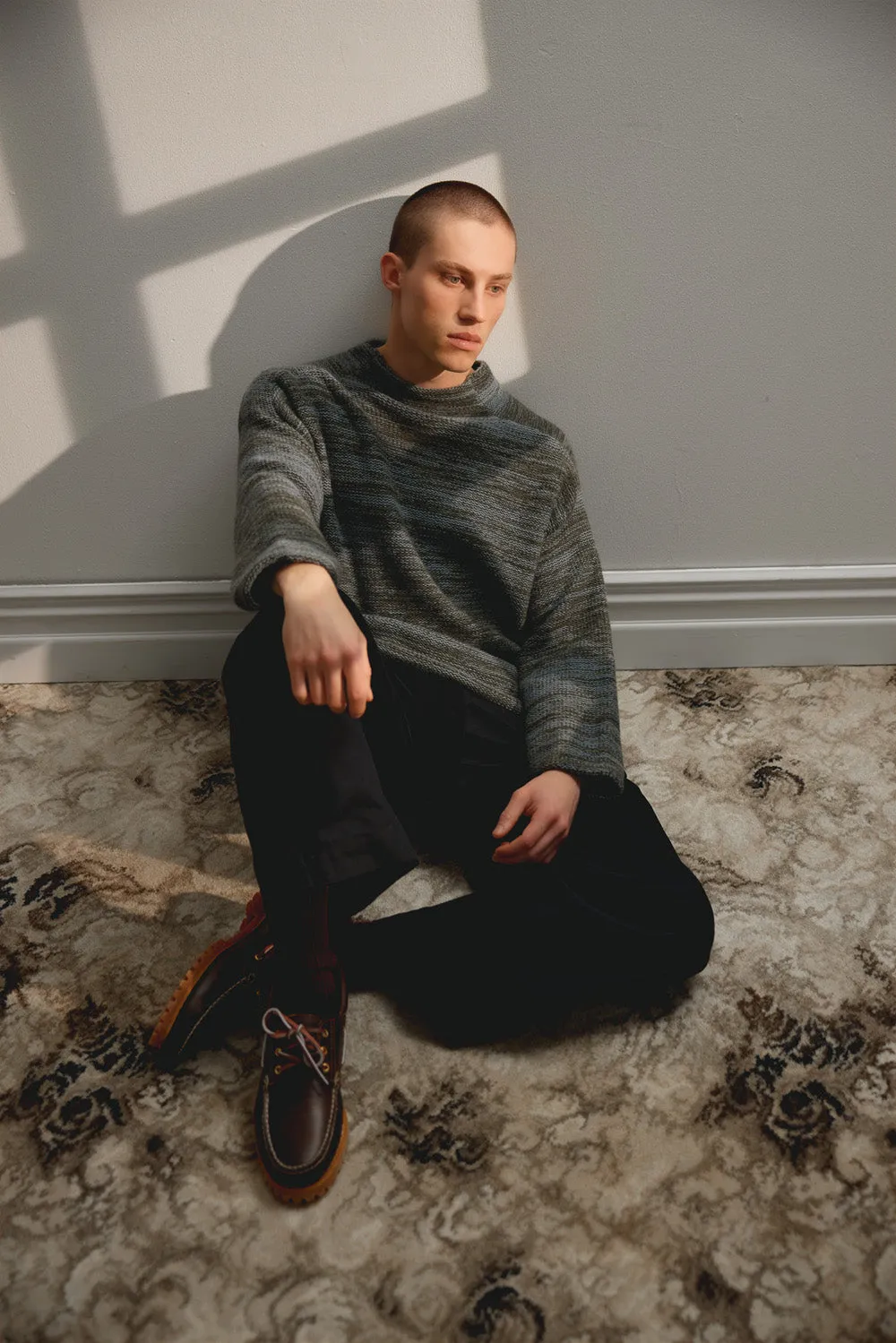 Universal Saddle Sweater sold by Standard Issue product image thumbnail 3