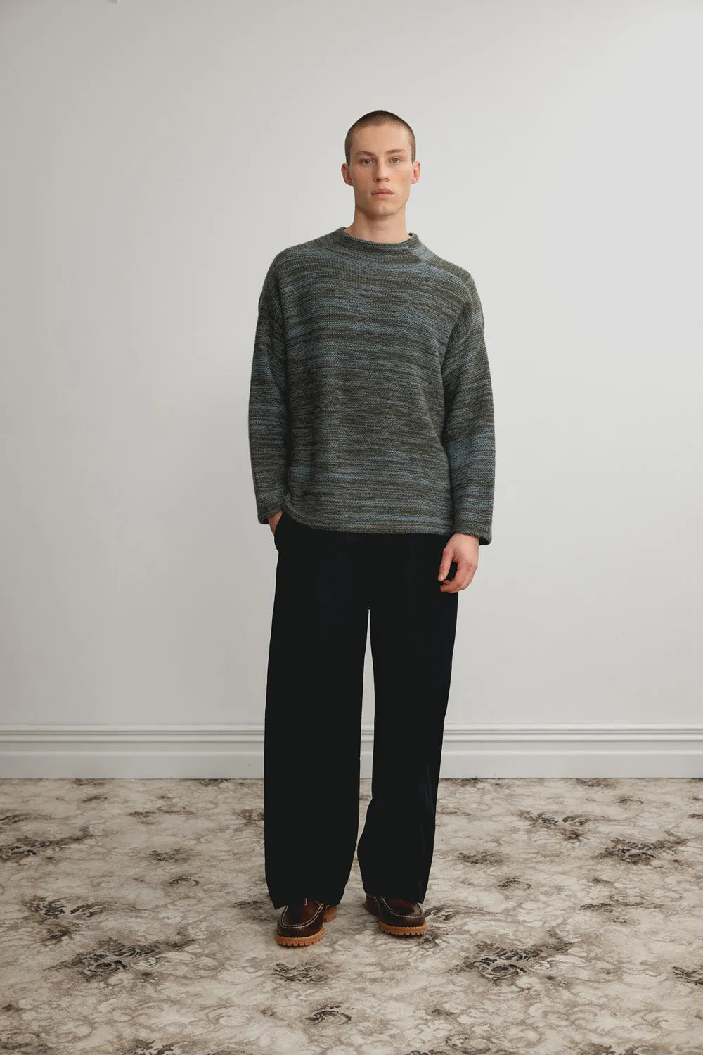 Universal Saddle Sweater sold by Standard Issue