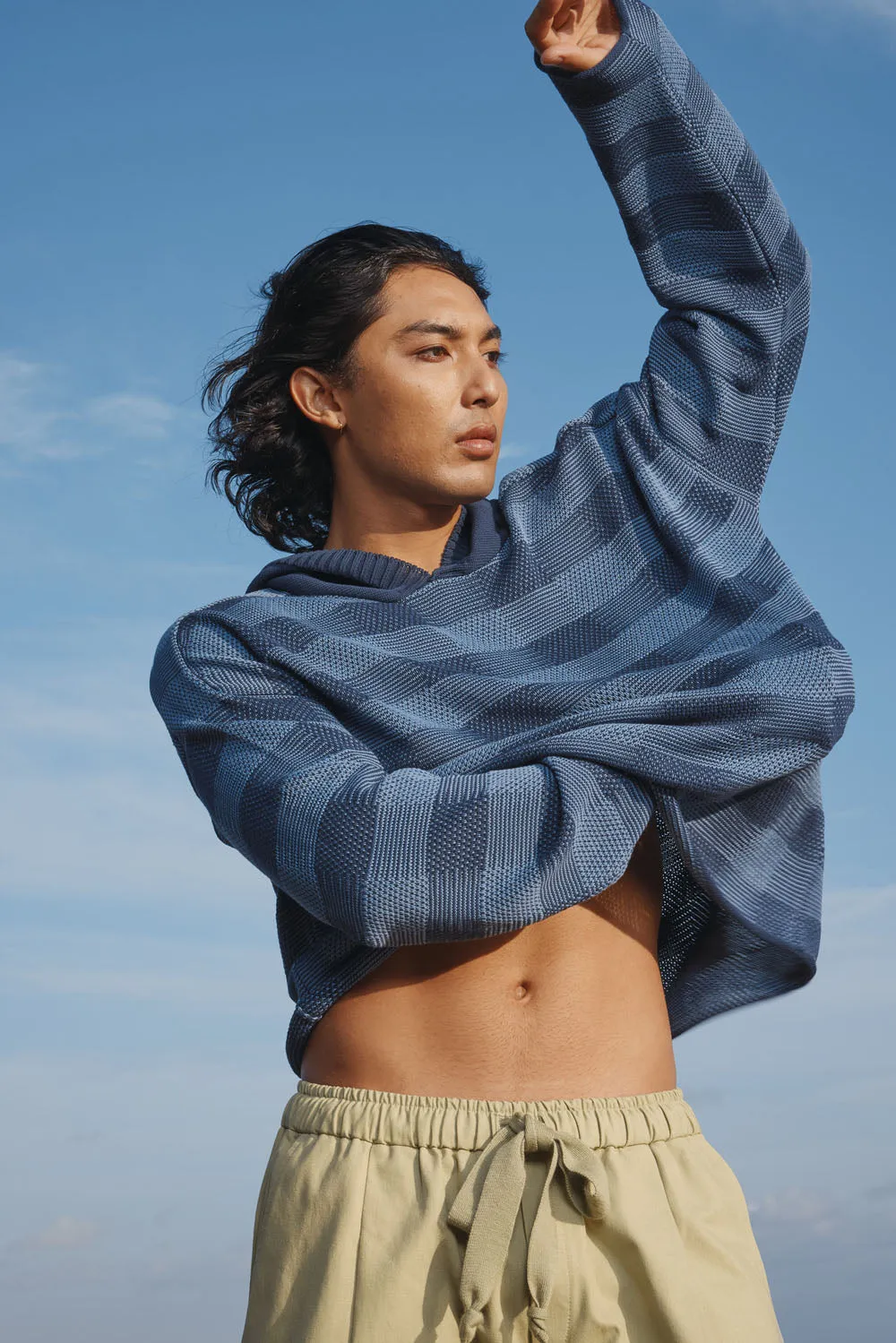 Cotton Universal Plaid Hoodie sold by Standard Issue product image thumbnail 4