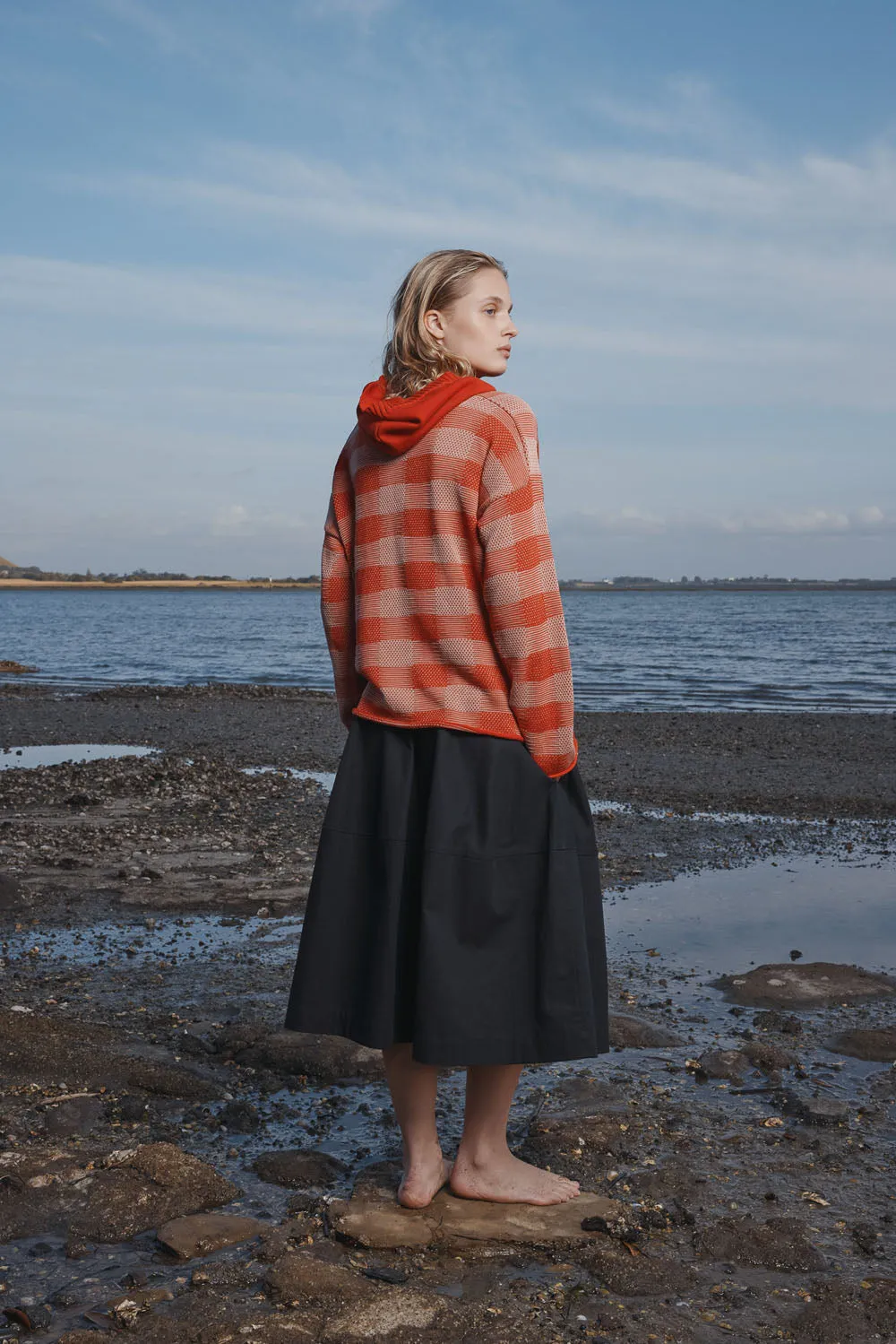 Cotton Universal Plaid Hoodie sold by Standard Issue product image thumbnail 2