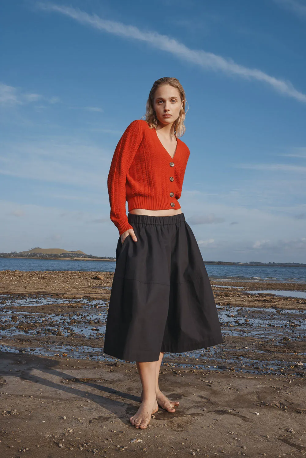 Cotton Grain Cardigan sold by Standard Issue product image thumbnail 2