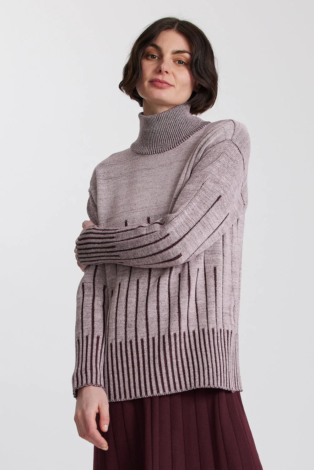 Merino Variegated Stripe Sweater sold by Standard Issue product image thumbnail 4