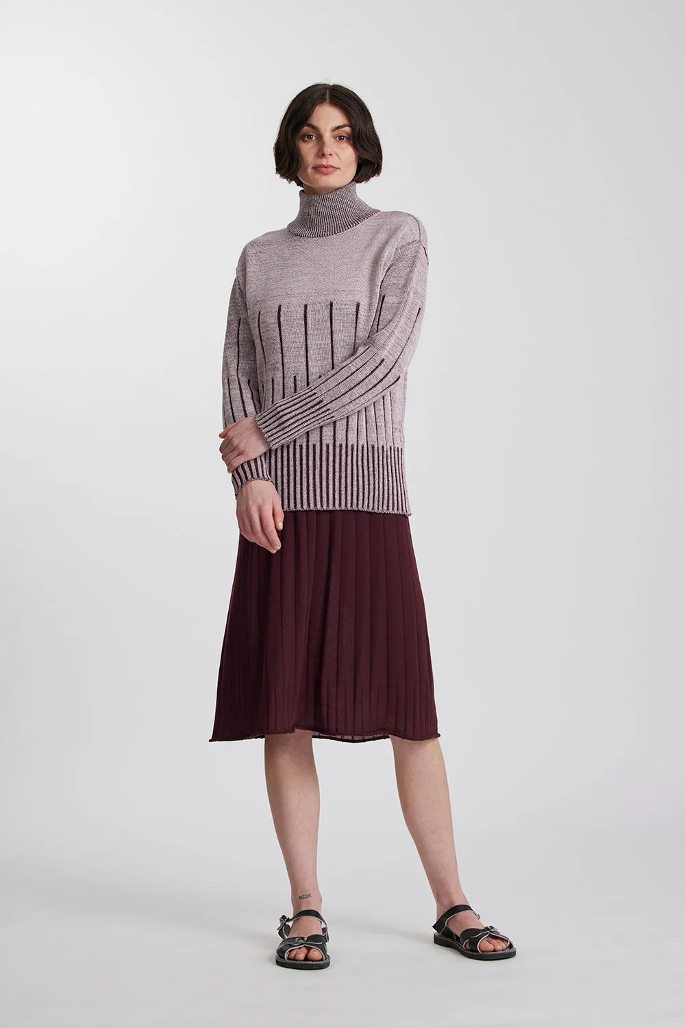 Merino Variegated Stripe Sweater sold by Standard Issue product image thumbnail 3