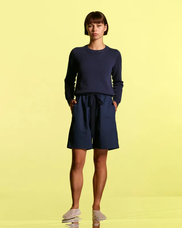 Bio Cotton Lattice Link Pullover made by Standard Issue