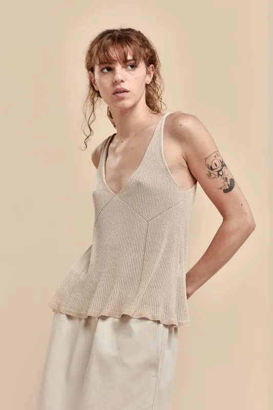 Seta Rib Camisole made by Standard Issue