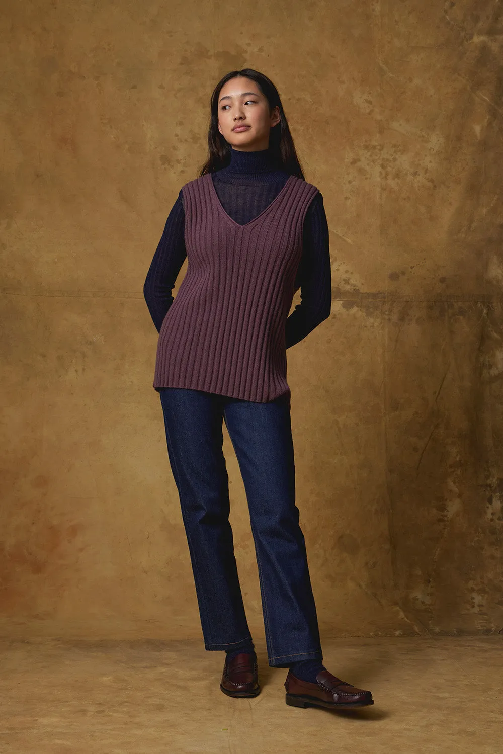 Cashmere Rib Vest sold by Standard Issue product image thumbnail 3