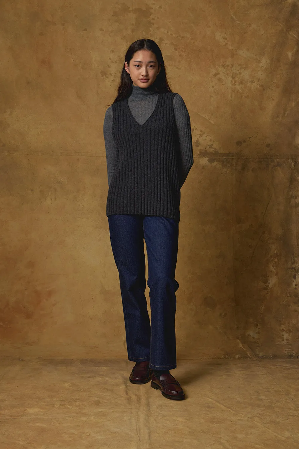 Cashmere Rib Vest sold by Standard Issue product image thumbnail 5