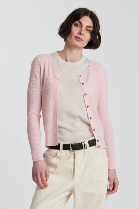 Merino Checkered Crop Cardi sold by Standard Issue
