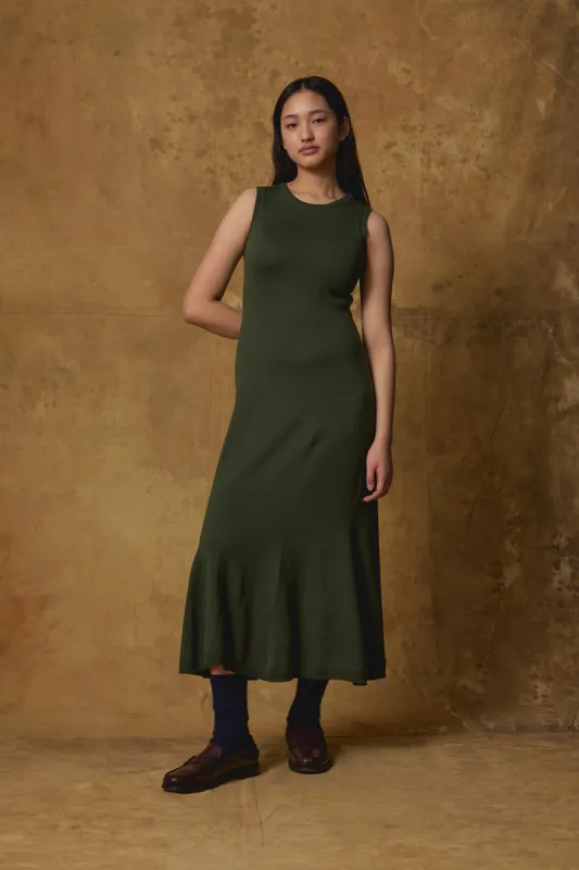 Merino Flared Dress made by Standard Issue