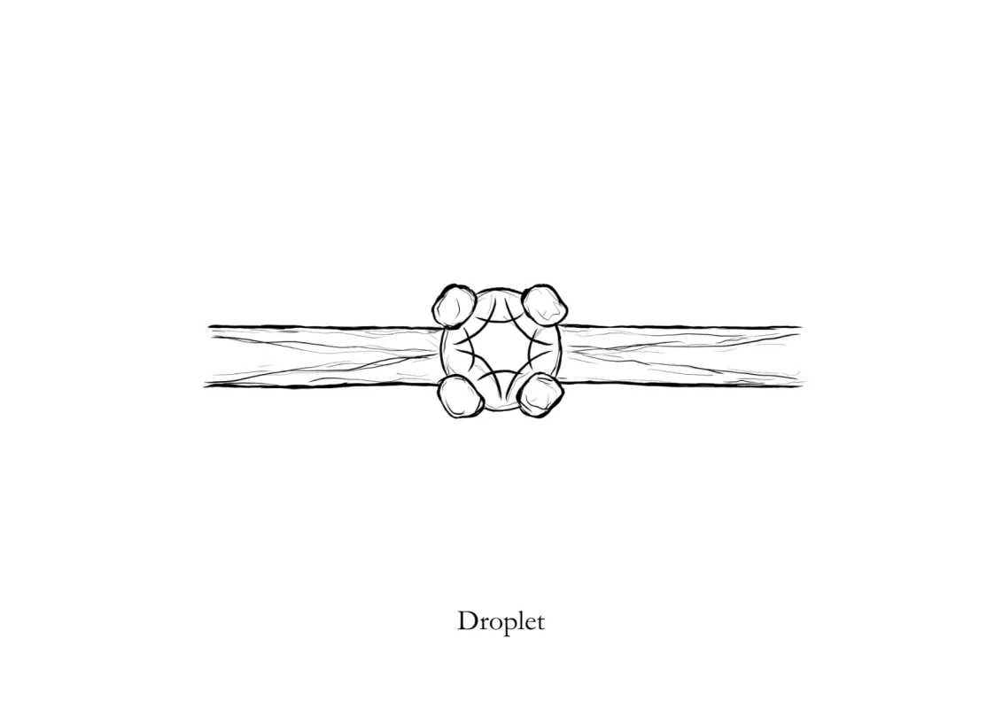 Droplet Ring - Made to Order sold by Sophie Divett Jewelry