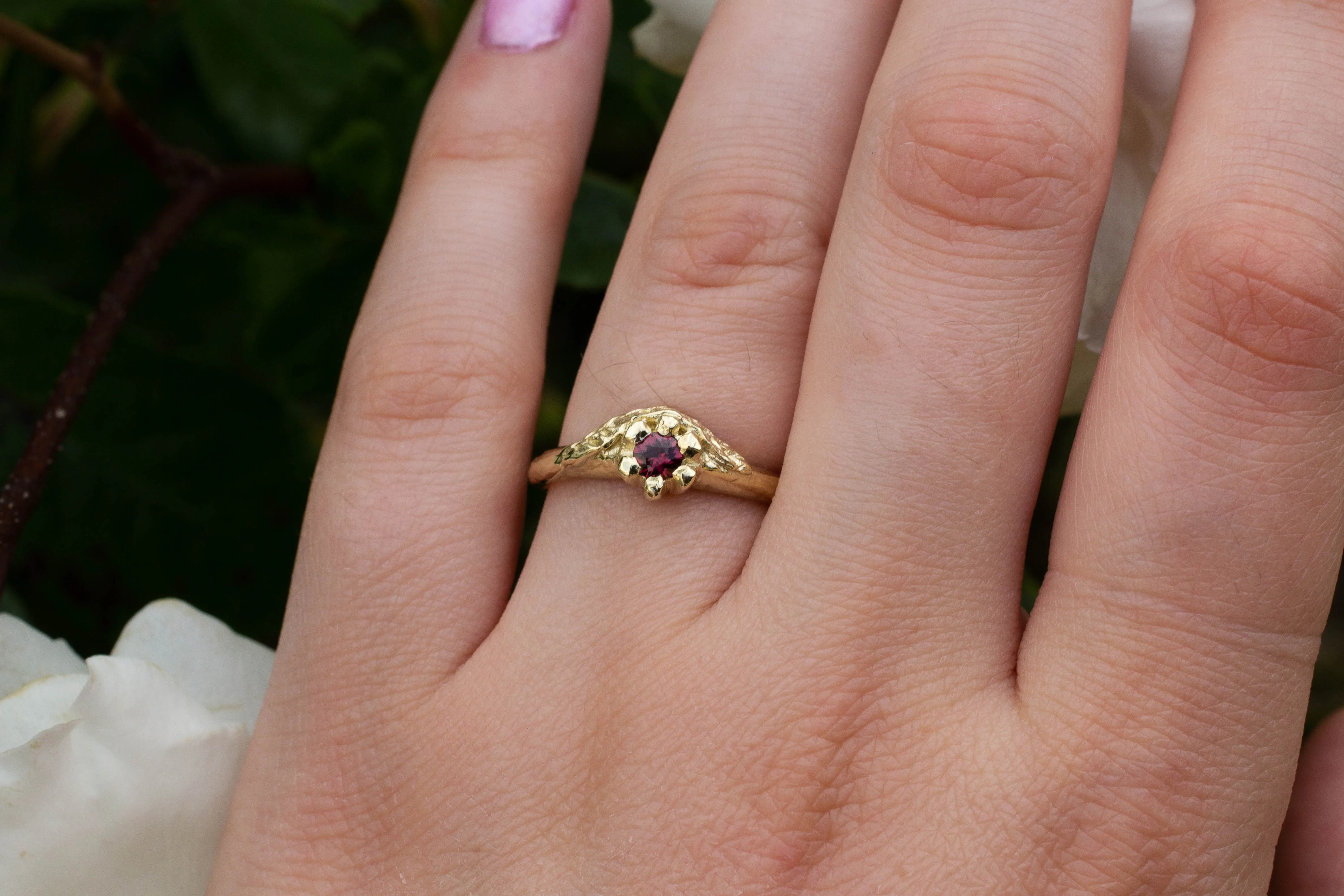 Cybele Ring - 14ct Yellow Gold with Ruby sold by Sophie Divett Jewelry product image thumbnail 3