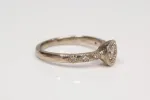 Vesper Ring - 18ct White Gold with Diamonds sold by Sophie Divett Jewelry