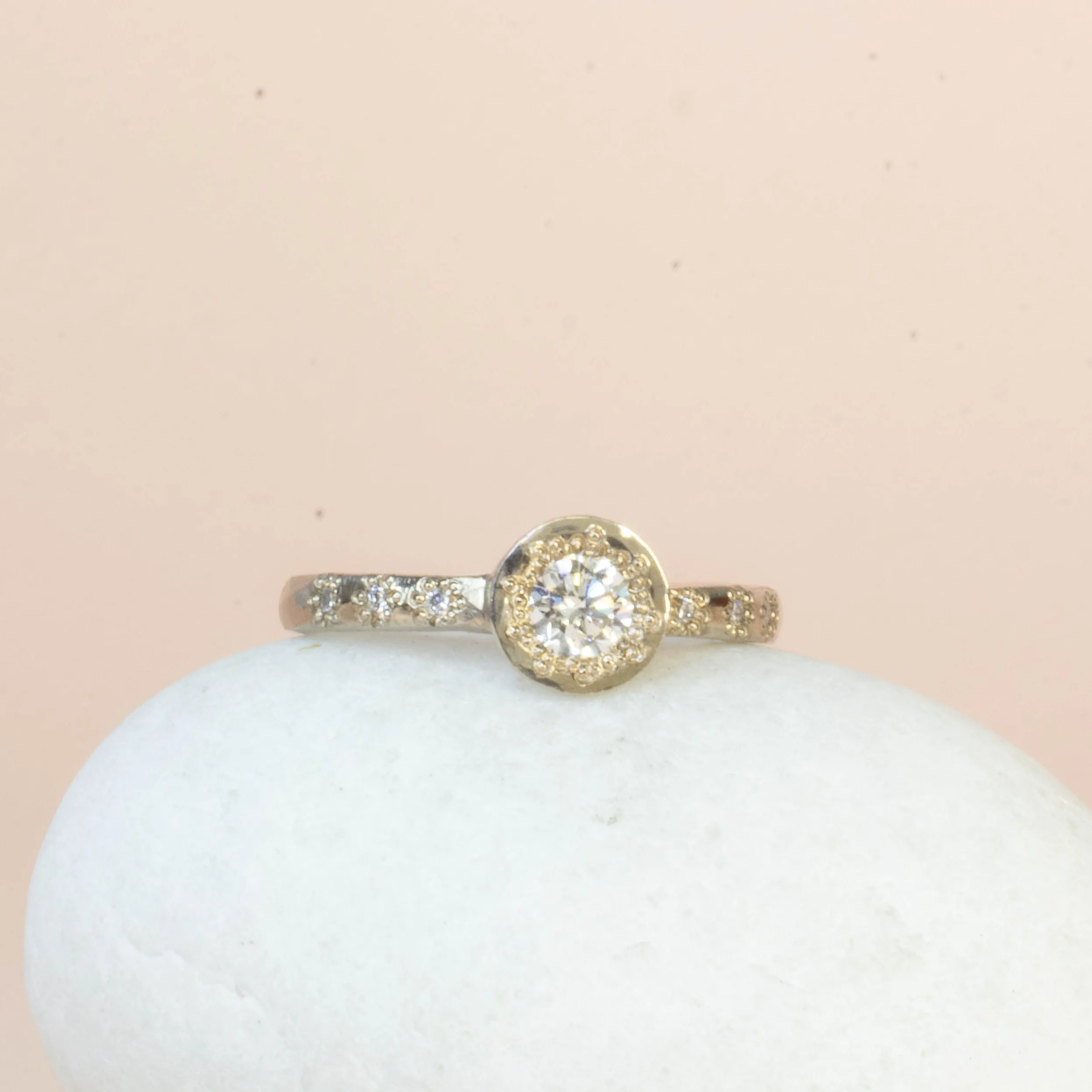 Vesper Ring - 18ct White Gold with Diamonds sold by Sophie Divett Jewelry product image thumbnail 2