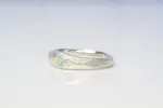 Hestia Ring - Sterling Silver with Topaz sold by Sophie Divett Jewelry