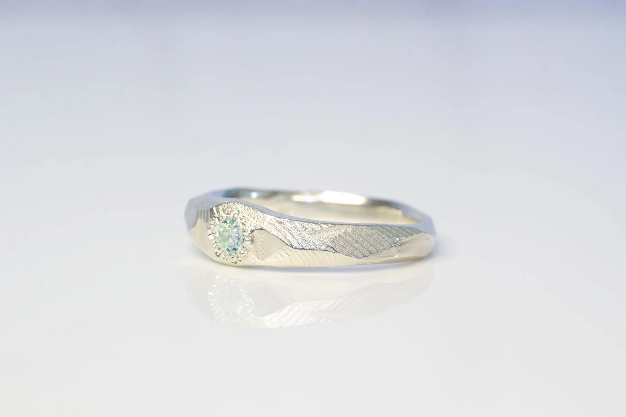 Hestia Ring - Sterling Silver with Topaz sold by Sophie Divett Jewelry product image thumbnail 5