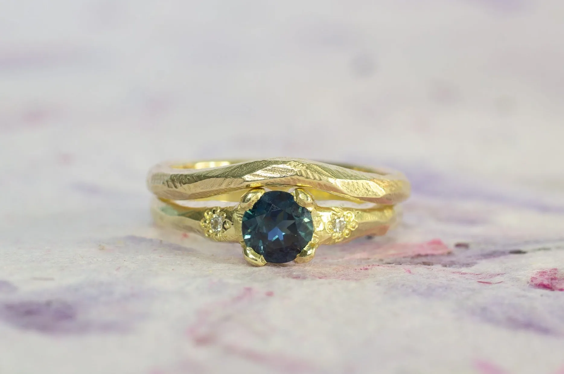 Fitted Terra Narrow Band sold by Sophie Divett Jewelry product image thumbnail 5