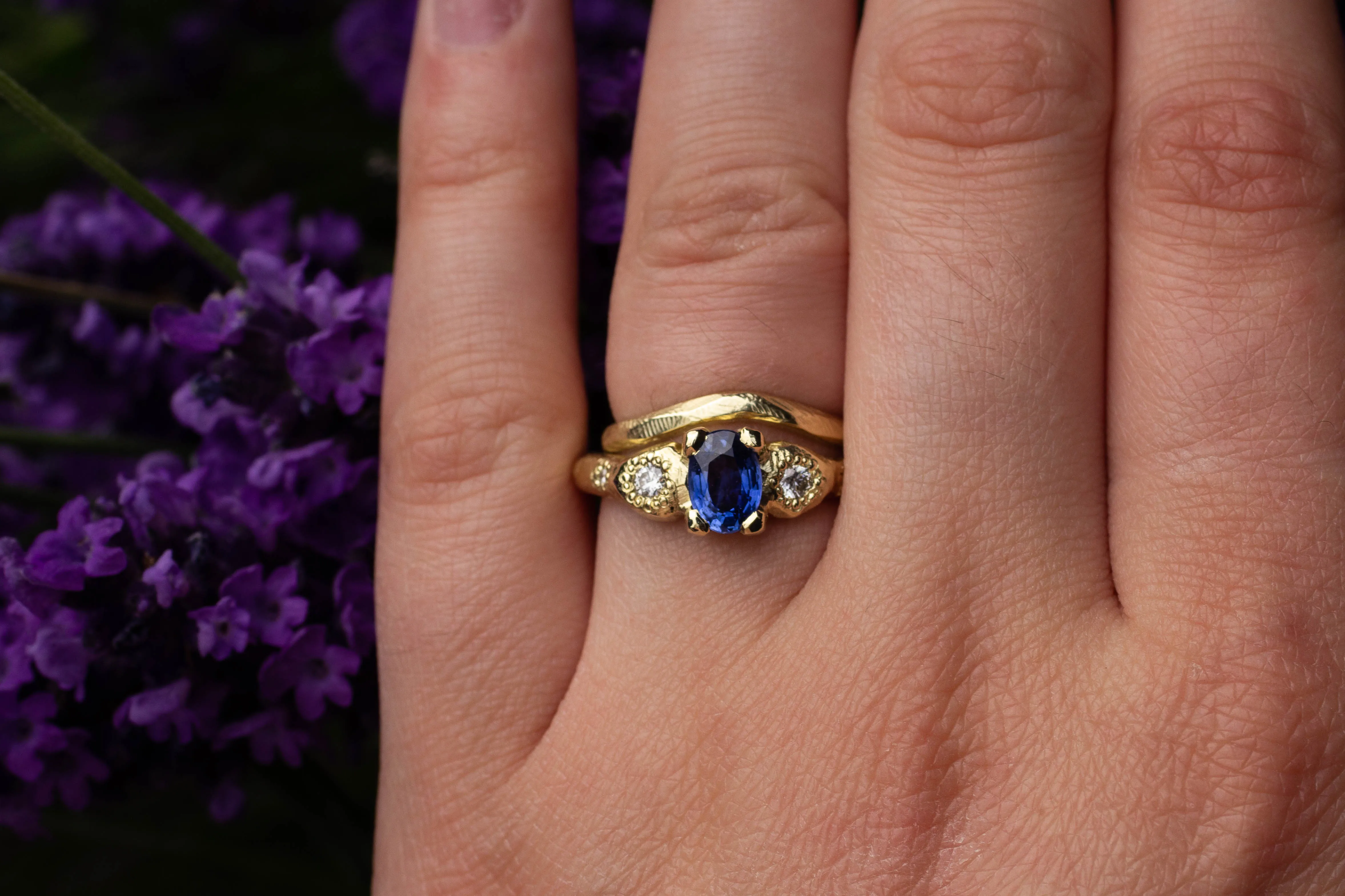 Fitted Terra Narrow Band sold by Sophie Divett Jewelry product image thumbnail 4