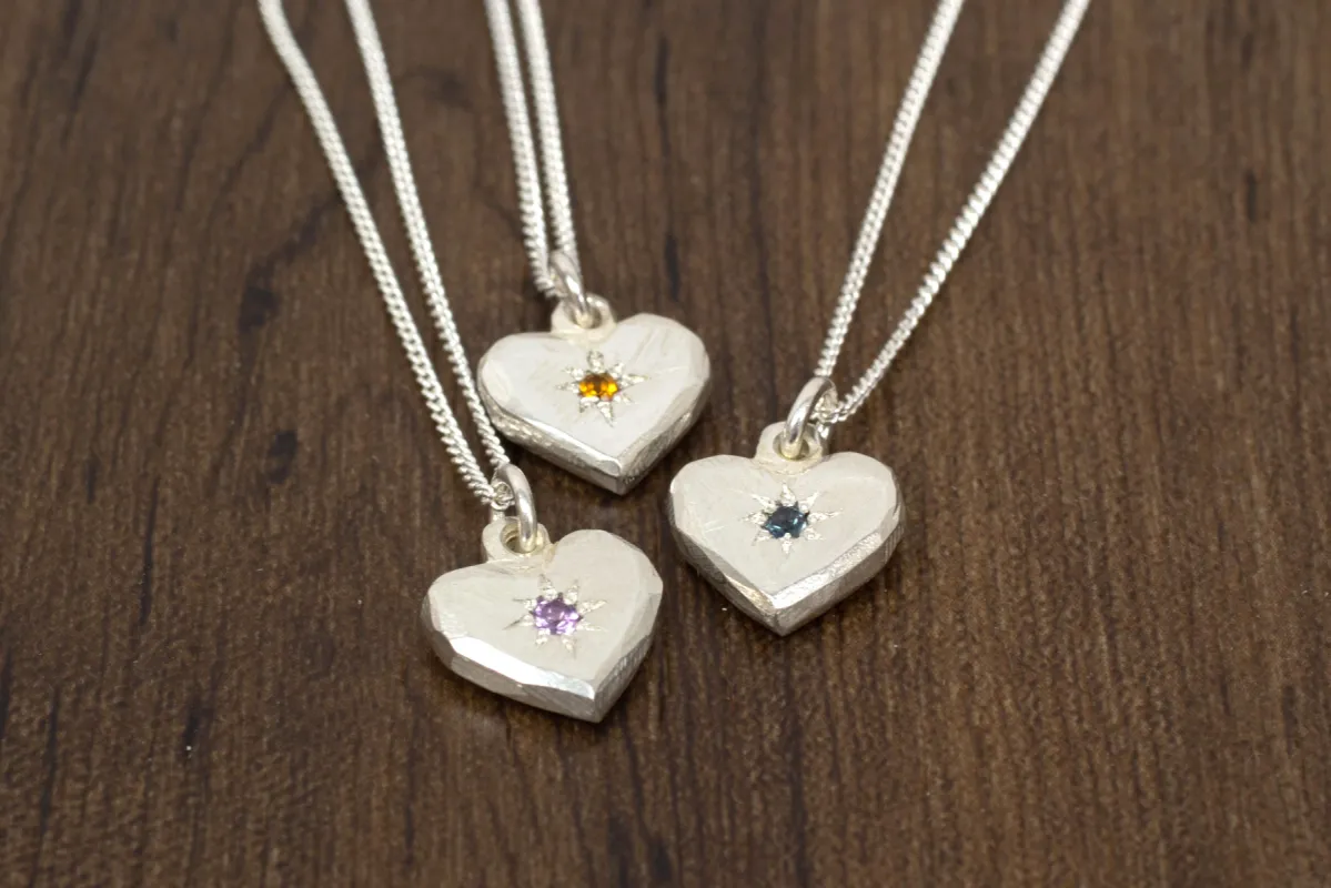 Heart Pendant - Sterling Silver sold by Sophie Divett Jewelry