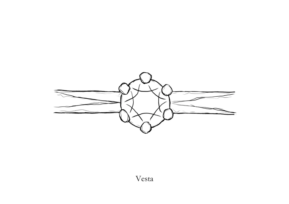 Vesta Ring - Made to Order sold by Sophie Divett Jewelry
