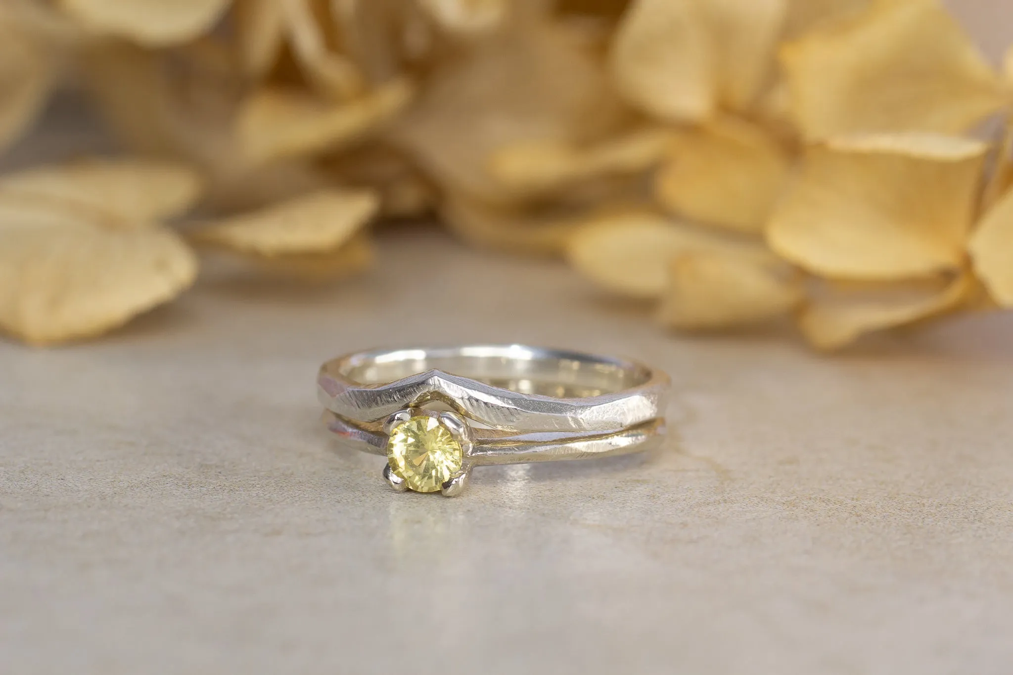 Fitted Peak Band sold by Sophie Divett Jewelry product image thumbnail 5