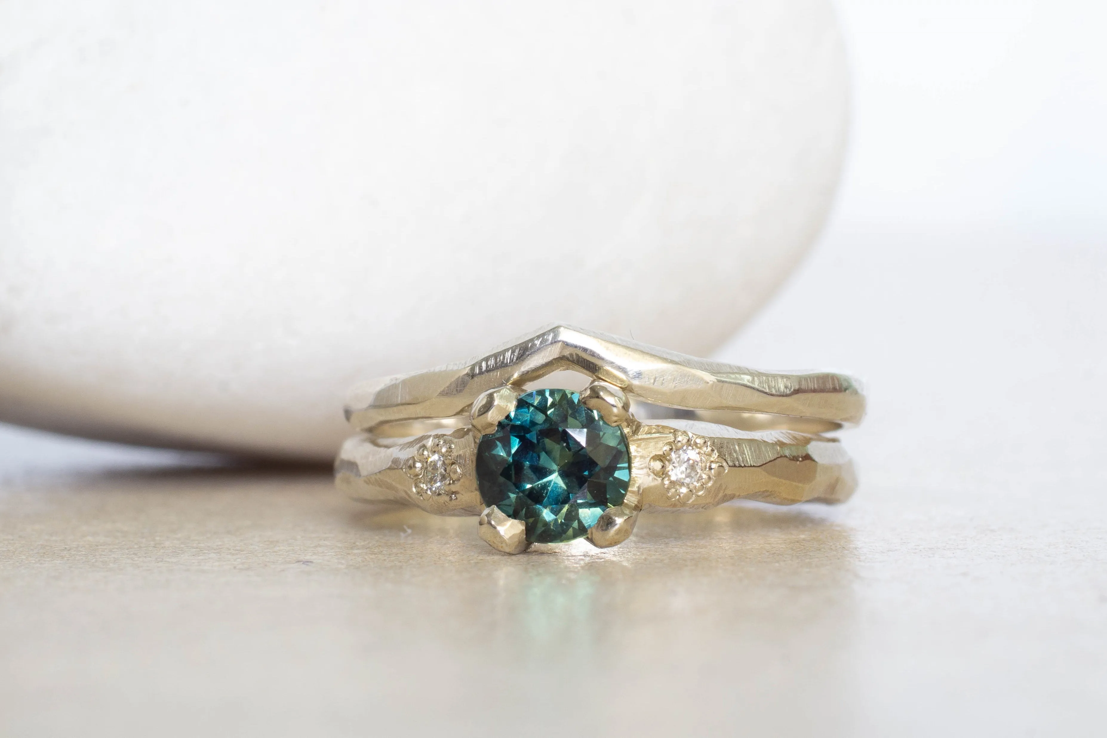 Fitted Peak Band sold by Sophie Divett Jewelry product image thumbnail 4