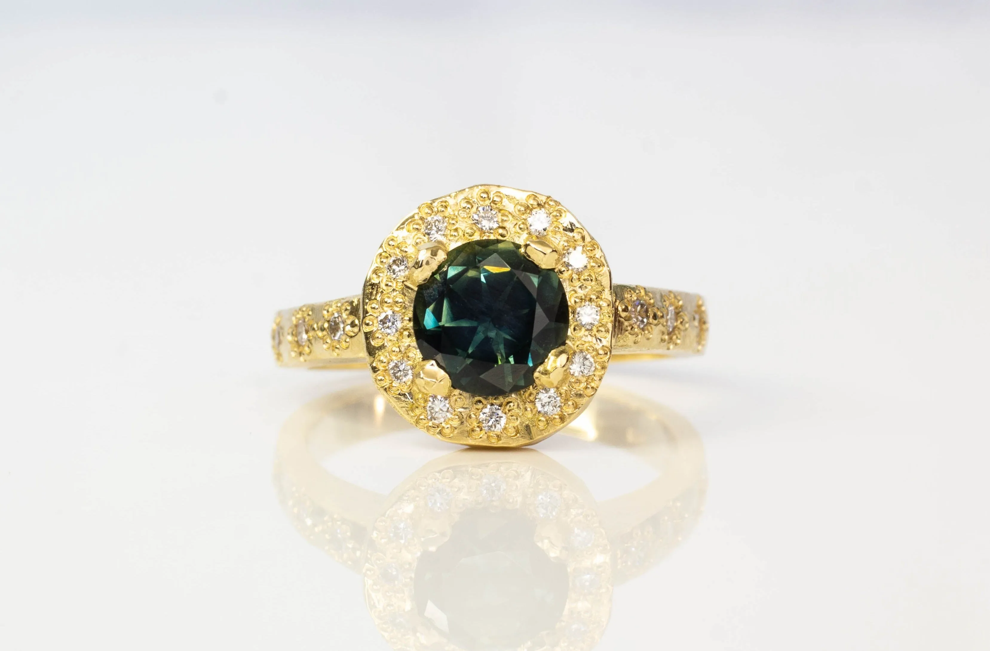 Halo Ring - Build Your Own sold by Sophie Divett Jewelry product image thumbnail 3