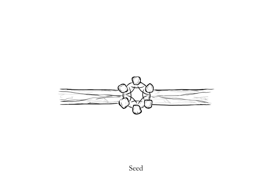 Seed Ring - Build Your Own sold by Sophie Divett Jewelry