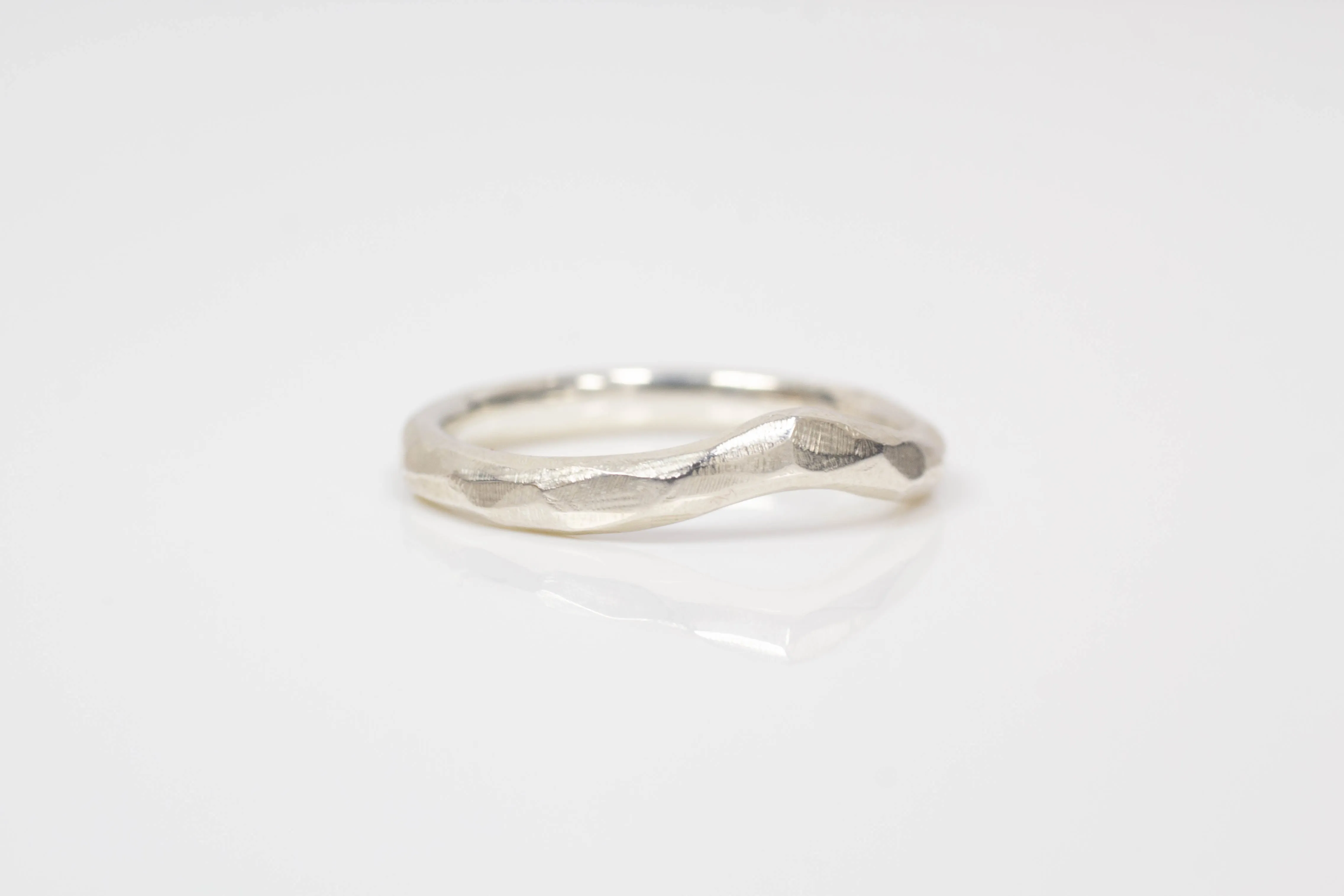 Terra Fitted Band - Sterling Silver sold by Sophie Divett Jewelry product image thumbnail 3