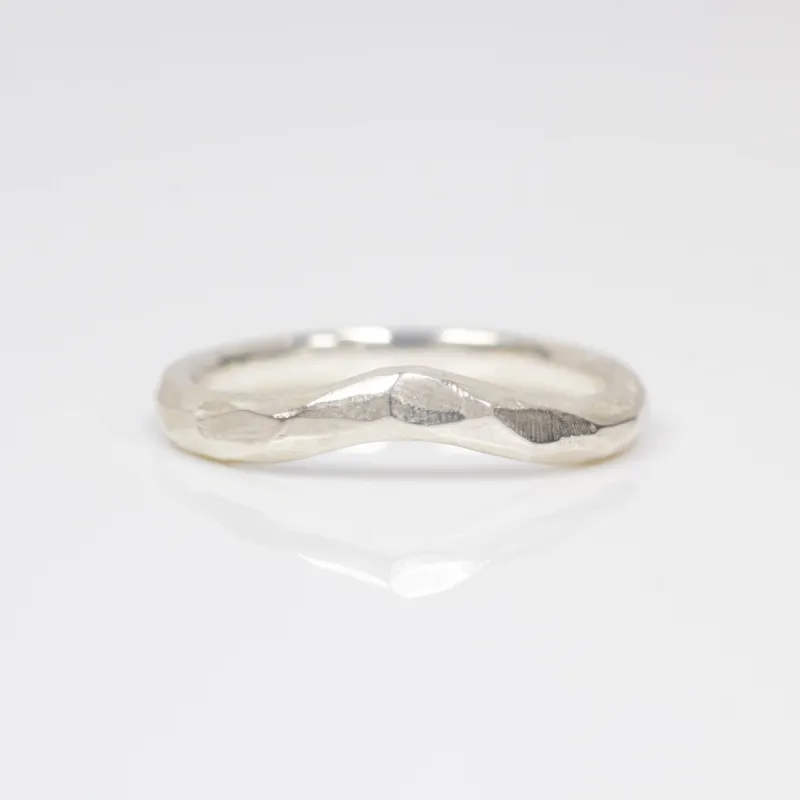 Terra Fitted Band - Sterling Silver sold by Sophie Divett Jewelry